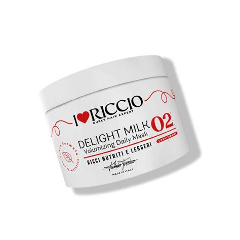Delight Milk® Moisturising Mask For Curly Hair I Love Riccio