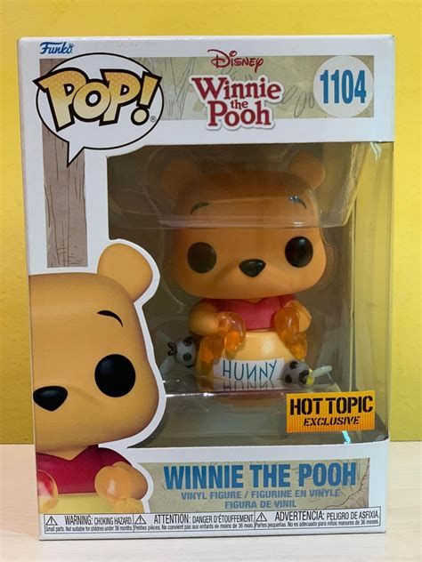 WINNIE THE POOH Disney Winnie The Pooh Hot Topic Exclusive Funko Pop On Carousell