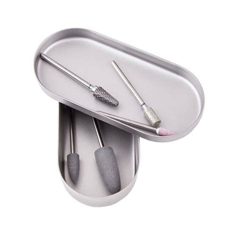 Купить STALEKS PRO Контейнер для стерилизации фрез металлический LE-20/ ...