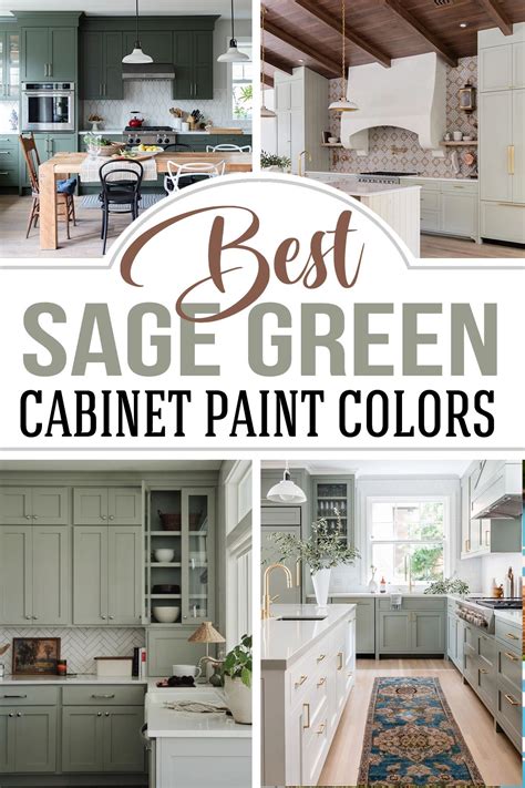 20 Best Sage Green Cabinet Paint Colors for a Serene Kitchen