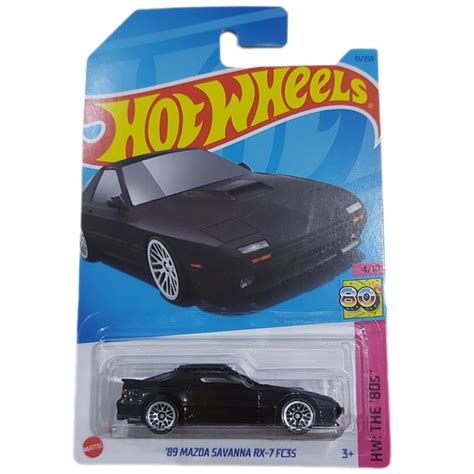 89 Mazda Savanna RX 7 FC35 Hw The 80s Hot Wheels 2023 Lote N HKJ62 Shopee Brasil