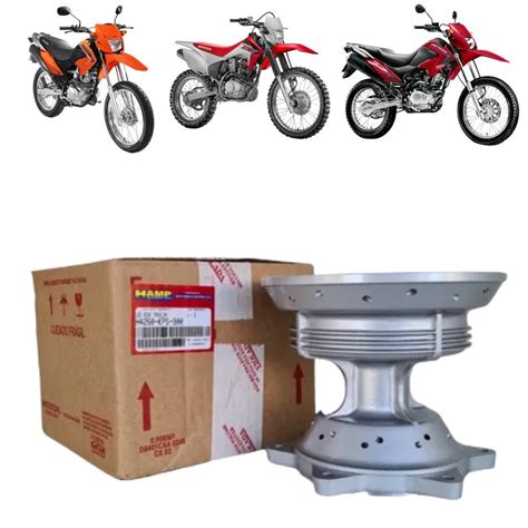 Cubo De Roda Traseiro Bros Crf Original Honda No Shoptime