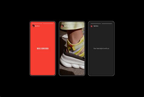 Big Shoes Visual Identity 8 Images Behance