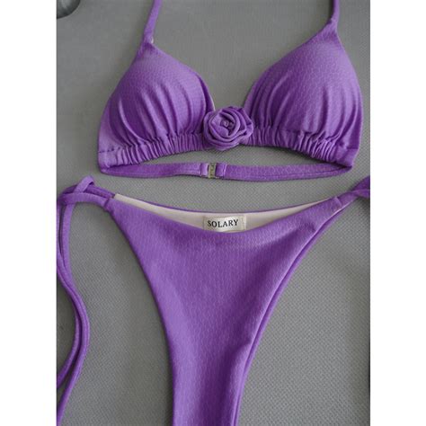 Ripley Bikini Atenas Lila Solary Mujer