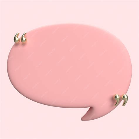 Premium Photo 3d Speech Bubble Chat Message Render Speak Icon Talk