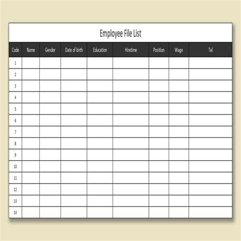 42 Excel Label Templates