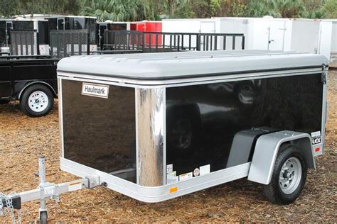 5x8 enclosed trailer with ramp door - stevestrem