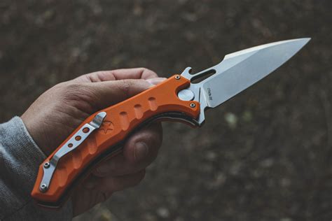 Складной нож НОКС Мангуст-2С 337-009406 c клинком из стали D2, рукоять ...