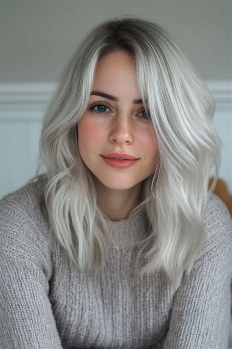 Chill Out With These 15 Stunning Icy Blonde Balayage Inspirations