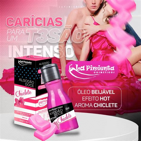 Gel Beij Vel Algod O Doce Para Sexo Oral Sabores Hot Ou Ice Ml Ml Kit Para Oral