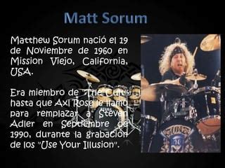 Guns N Roses PPT Descarga Gratuita