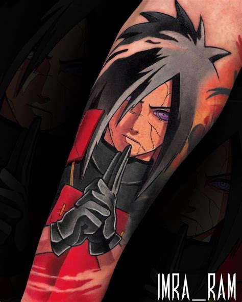 Imran Ramazanov Anime Tattoo Instagram Madara