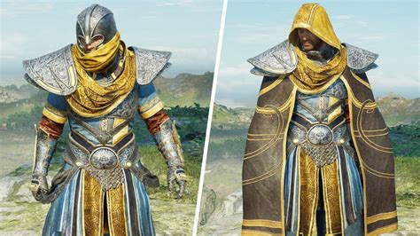 New Fallen Hero Armor Set Showcase Assassin S Creed Valhalla Youtube