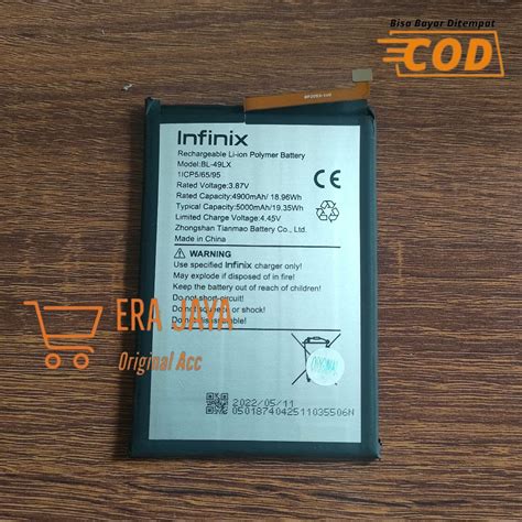 INFINIX HOT S Baterai Batre Hp Infinix Hot S X Kode Model BL LX BL LX Batrei Batrai