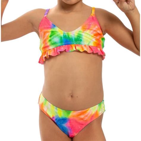 Ensemble de Bikini Multicolore Fille Bikki Beach Adela Multicolor Cdiscount Prêt à Porter
