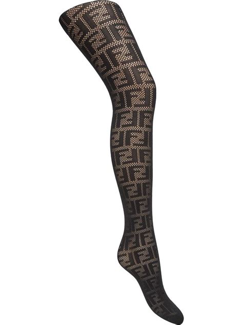 Fendi FF Motif Tights - Farfetch | Fendi, Tights, Fancy socks