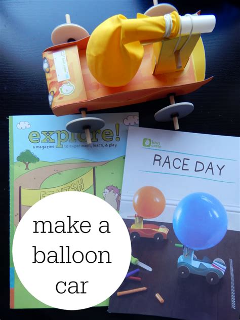 Make A Balloon Powered Car Balloon Powered Car Balloon Cars Fun