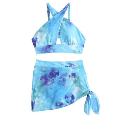 Divhosrg High Waisted Swimsuits For Women Bikini Sets For Women Bathing Suit For Women High