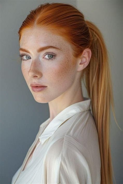 Pin by Nuray Albayrak on Yüzler ve çizgiler Strawberry blonde Beautiful red hair Red hair woman