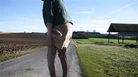 Shemale Trans Sounding Lingerie Outdoors Ladyboy Porn Feat Quenalan