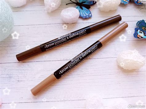 Карандаш для бровей Essence Brow Powder & Define Pen - «Новинка от ...