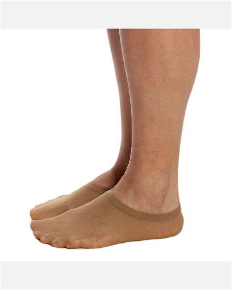 Riachuelo Kit Pares De Meia Selene Sapatilha Fio Feminina Nude