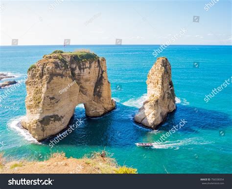 raouche rocks images stock  vectors shutterstock