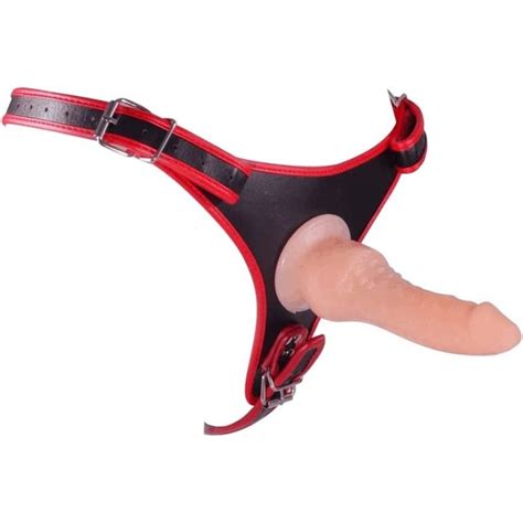 Strap On Dildo Sex Harness With 2 Removeable Dildo Realistic Penis Adult Sex Toys For Couples