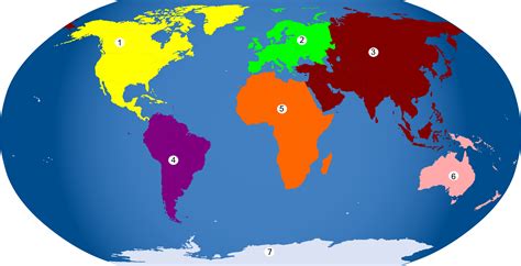 Quantos Continentes Há No Mundo - 9