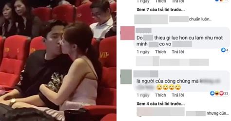 Tranh cãi Trấn Thành Hari Won hôn nhau ở rạp phim netizen gay gắt Thiếu gì chỗ đâu phải