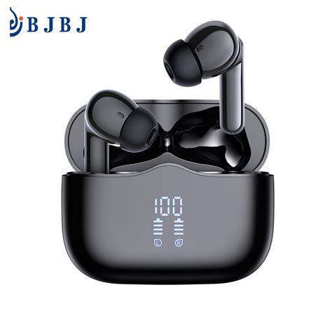 Bjbj A97 Pro Tws Earbuds Wite Smart Digital Display Bjbjearbuds