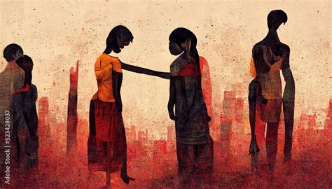 Human Trafficking And Kidnapping Modern Slavery Woman Sexually Exploited Sex Trafficking