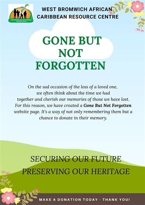 Gone But Not Forgotten Page 1