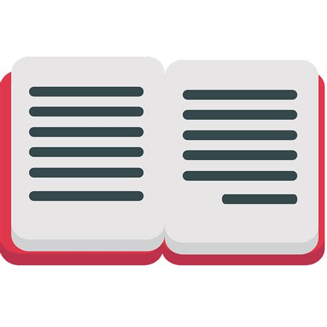 Open book - Free vector emoji on creazilla.com
