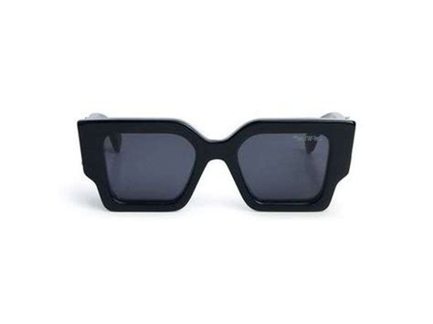 Off White Catalina Sunglasses Black Dark Grey