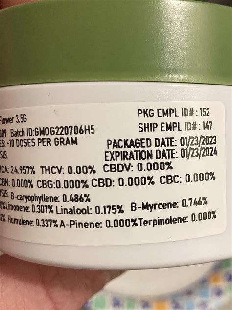 GMO OG (GMO x {WiFi OG x Triangle Mints}) by Cresco : r/PAsmokers