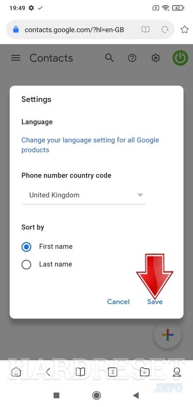 How To Change Default Country Code For Phone Number In Google Account