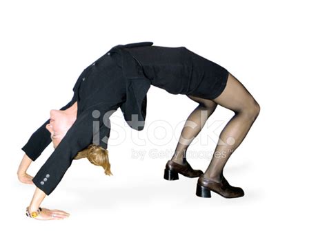 Bent Over Backwards Stock Photo Royalty Free Freeimages
