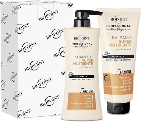 Biopoint Professional Hair Program - Kit SUPER NUTRIENTE, contiene ...