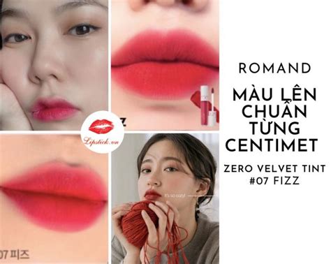 Review Son Romand Fizz Màu Đỏ Hồng Đẹp Nhất Hot Nhất
