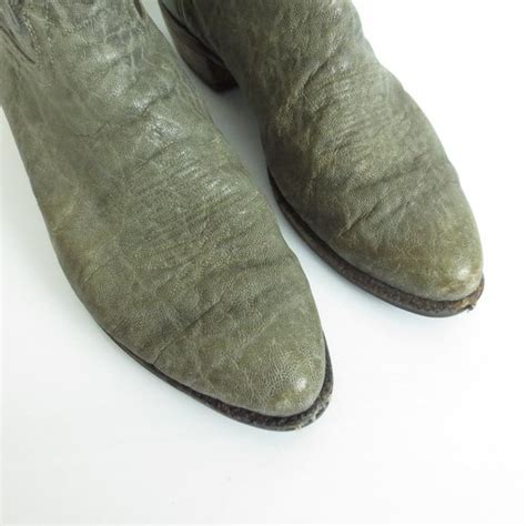 Tony Lama Shoes Tony Lama Vintage Rare Exotic 85 Cowboy Boots