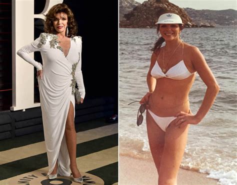 Joan Collins Flaunts Incredible Body In White Bikini In Smouldering Throwback Snap
