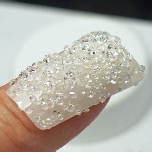 Clear Crystals For Nails Premium Pixiecrystals Wedding Nails Art