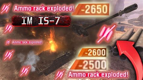 Full Ammo Rack Is In A Row This Is Is World Of Tanks