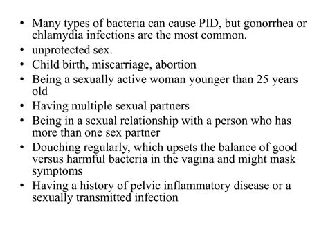 Pelvic Inflammatory Disease Pptx