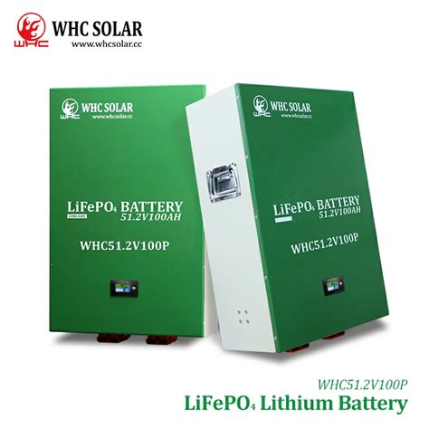 Powerwall 48V 51 2V 100AH LiFePO4 Lithium Battery WHC 51 2V 100P