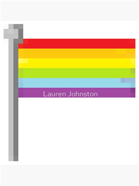 Gay Queer Pixel Flag Sticker For Sale By Genderqueernerd Redbubble