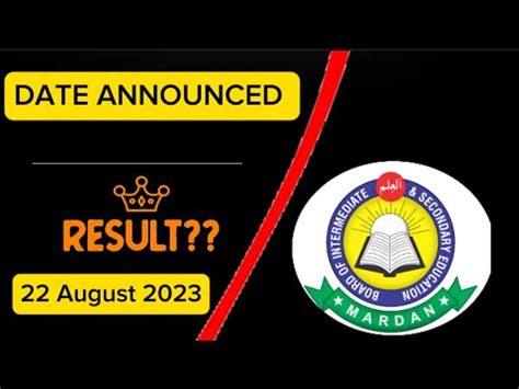 Mardan Board Results 2023 Mardan Board Matric Result 2023 Bise