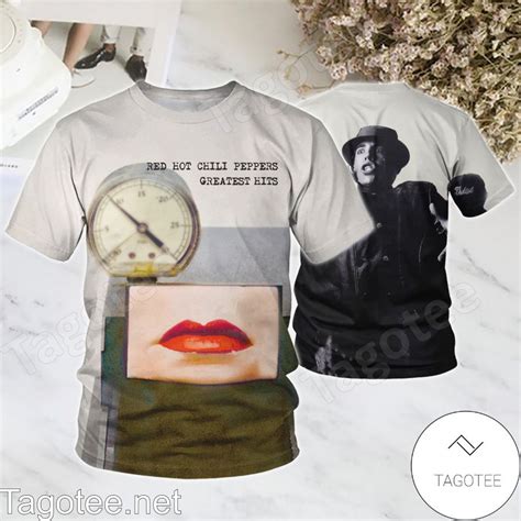 Red Hot Chili Peppers Greatest Hits Album Cover Shirt Tagotee