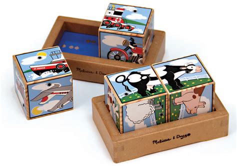 Farm And Vehicle Sound Blocks Duo Fat Brain Toys